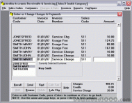 Medlin Accounts Receivable & Invoicing screenshot